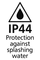 IP44 IP44 splash protection