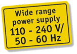 Multi wide range & power-suppl