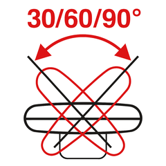 30° / 60° / 90° Oszillation-(rotate automatically)