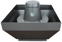 TRM roof fan radial vertical blow out