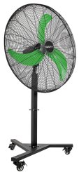Bild von Standventilator WMS 9 Silent Power - Schwarz/grün 