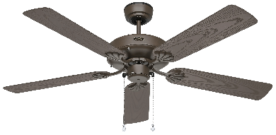Bild von Outdoor Deckenventilator Classic – Bronze/Braun 
