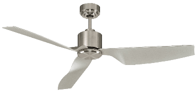 picture of Airfusion Climate II ceiling fan chrome brushed/ silver 