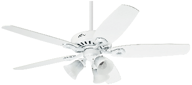 picture of Hunter ceiling fan BUILDER PLUS 132 WE 