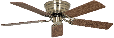 Bild von Deckenventilator CLASSIC FLAT 132-III MA-EA/BU 