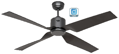 picture of Ceiling Fan Eco Ventos 132 BG-BG WiFi 