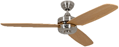 picture of CasaFan NIGHT FLIGHT 132 BN-BU + remote control 