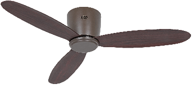 picture of CasaFan Ceiling Fan Eco Plano II 112 BZ-NB WiFi 