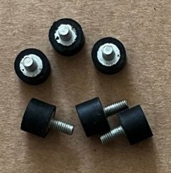Bild von Brune B280 Gummimetallpufferset (6 Stück) für Getriebemotor 
