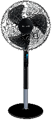 picture of Honeywell HSF600BE QuietSet stand fan 