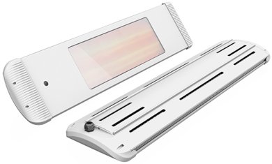 picture of IR Heater Aaren 2400 W white with remote control 