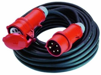 picture of 5m extension cable (400 Volt / 16 Ampere) 