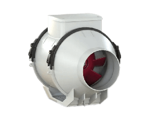Bild von Rohrventilator LINEO 100  Q T – leiser Rohrlüfter Ø 100 mm 