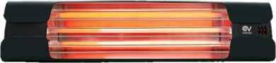 picture of Infrared radiant heater 1800 watt matt anthracite 