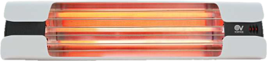 picture of Infrared radiant heater 1800 watt matt white 