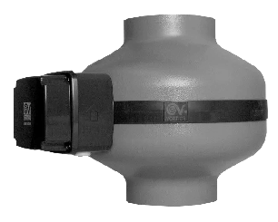 picture of Duct fan Ø 100 mm energy-saving and quiet – CA 100 ES 