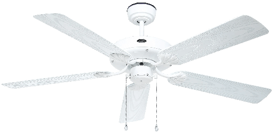 Outdoor Deckenventilator Classic – Weiß 