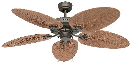 Outdoor Deckenventilator Classic – Bronze/Palme 