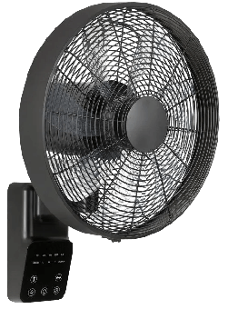 Airos Eco Design Wall II – Wandventilator schwarz 