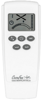 CasaFan Handheld transmitter LCD6 with timer Eco models 