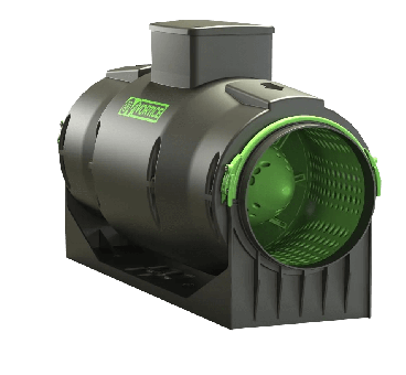 Rohrventilator leise 160mm – Lineo Quiet ES 160