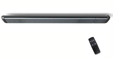 picture of CasaTherm Heatpanel HOTTOP/D 3200W matte black 