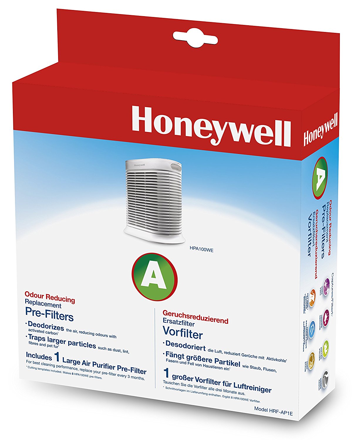 Honeywell HRFAP1E Prefilter for HPA100WE